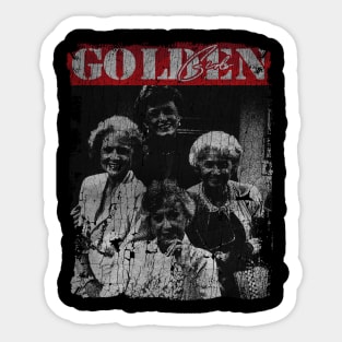 TEXTURE ART - GOlden Girls Day Sticker